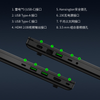 雷蛇(Razer)灵刃15.6英寸2020新款标准版 高端商务电竞轻薄游戏本笔记本电脑(i7-10750H 16G 512GB RTX2070 OLED 4K 100%sRGB)