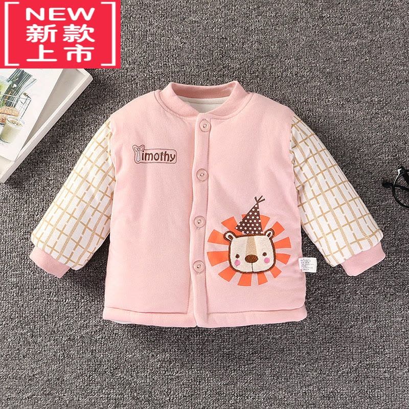 可莉允冬季加棉袄男女宝宝内外穿棉服婴儿幼儿童加厚棉衣服装贴身胆图片