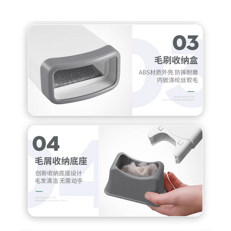 得力 LH 粘毛器 滚筒刮 刷毛器 除毛刷 除尘衣物静电黏吸沾粘毛神器 衣服去毛刷