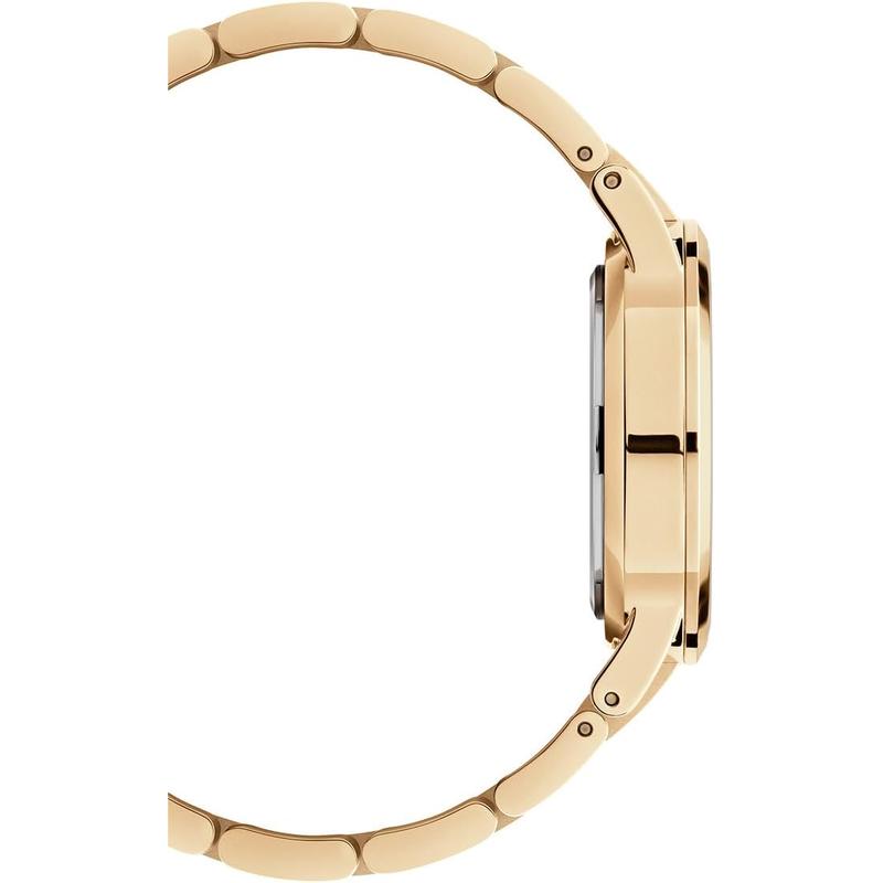 丹尼尔惠灵顿(Daniel Wellington)女士黄金手表时尚简约设计白色表盘不锈钢表带防水机械表高清大图
