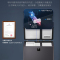 海尔(Haier)冰柜双箱双温柜大冷冻柜小冷藏柜家用冷冻柜双温冷柜卧式冷柜深冷速冻一级能效FCD-180GHEXPG