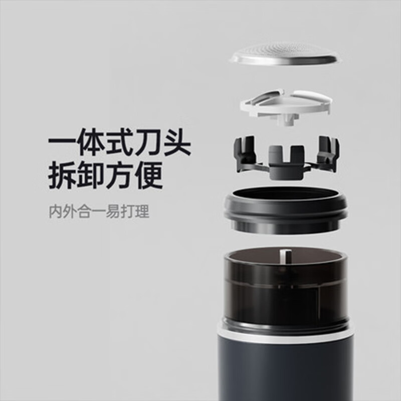 真汉子单头剃须刀8011A (藏青)高清大图