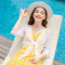 雪纺女上衣披肩夏季配裙子开衫外套2021新款蕾丝衫洋气小衫防晒衫