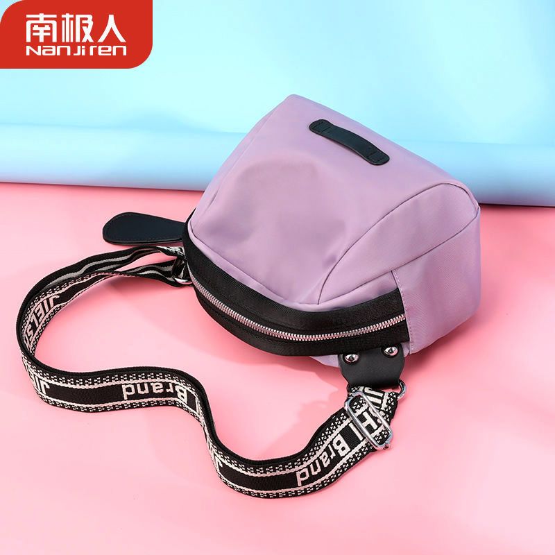 牛津布包包女2020新款韩版百搭帆布小包女士轻便休闲包单肩斜挎包 [YZP-820]黑色