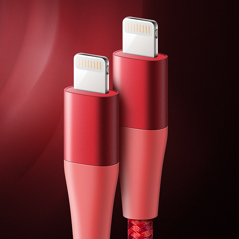Anker PowerLine+ Lighting数据线-A8453P91-1/红色1.8米