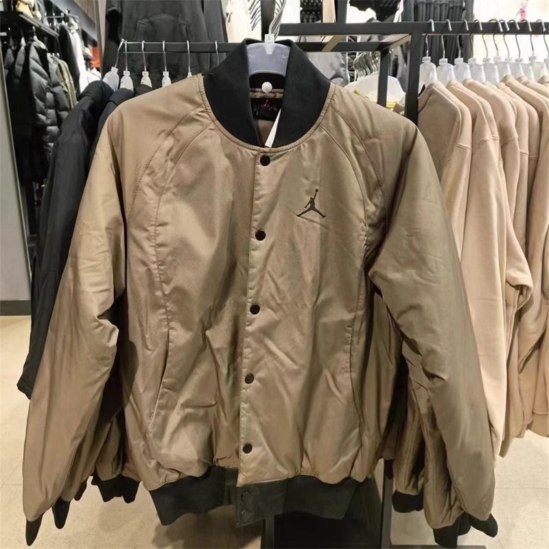 NIKE耐克棉服JORDAN运动休闲立领保暖男装外套DV9792-274 D DV9792-274 M