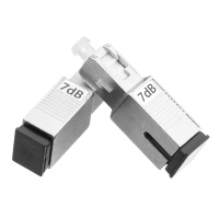澳狒 电信级衰减器光纤衰减器光衰耗器阴阳式转接耦合器衰减器适配器 阴阳式SC/UPC-7dB 1个