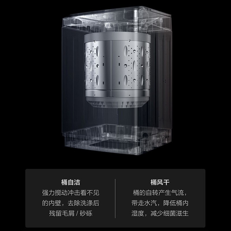 云米（VIOMI）互联网波轮洗衣机 10kg WM10TG-G1A