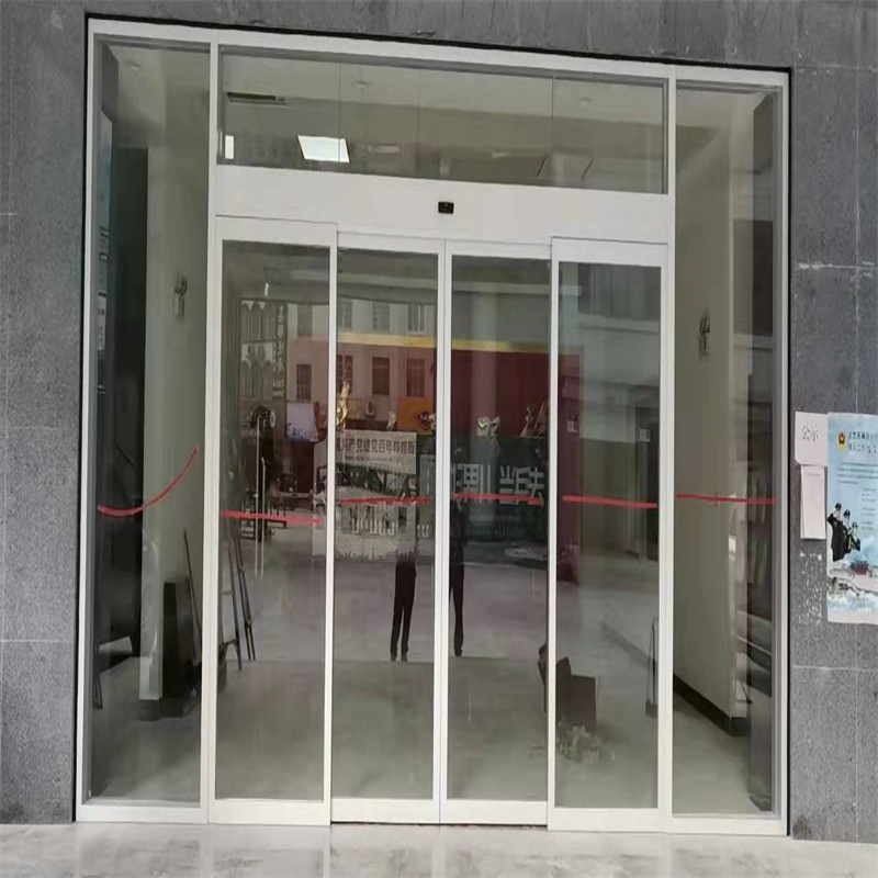 自动门立柱 电泳白 含安装 单位:套