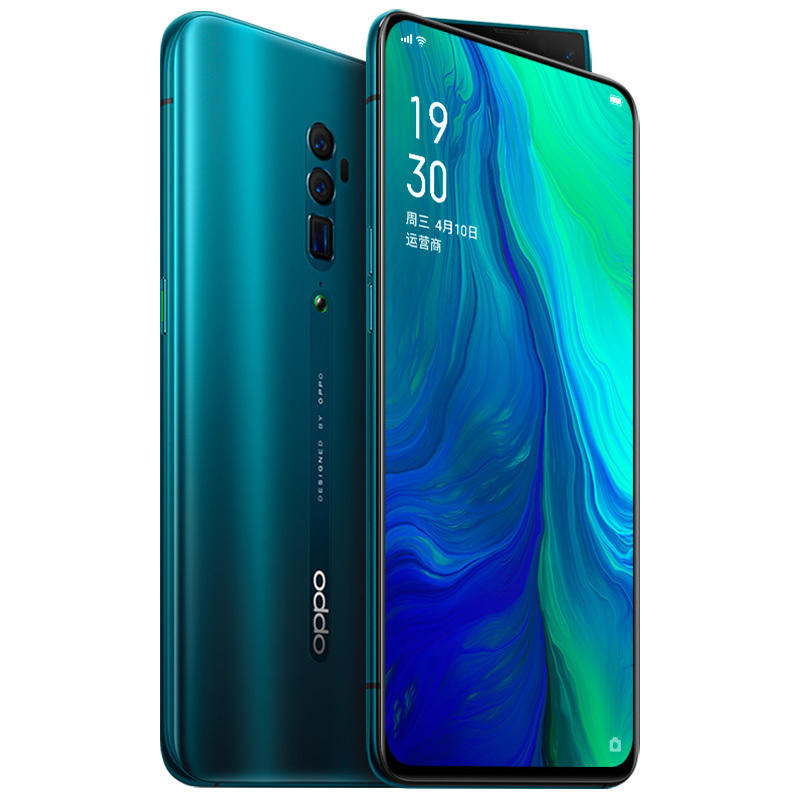 OPPO Reno 10倍变焦版 雾海绿 6G+128G 骁龙855 60倍数码变焦 4K视频录制 潜望式长焦镜头 全网通双卡双待拍照智能手机