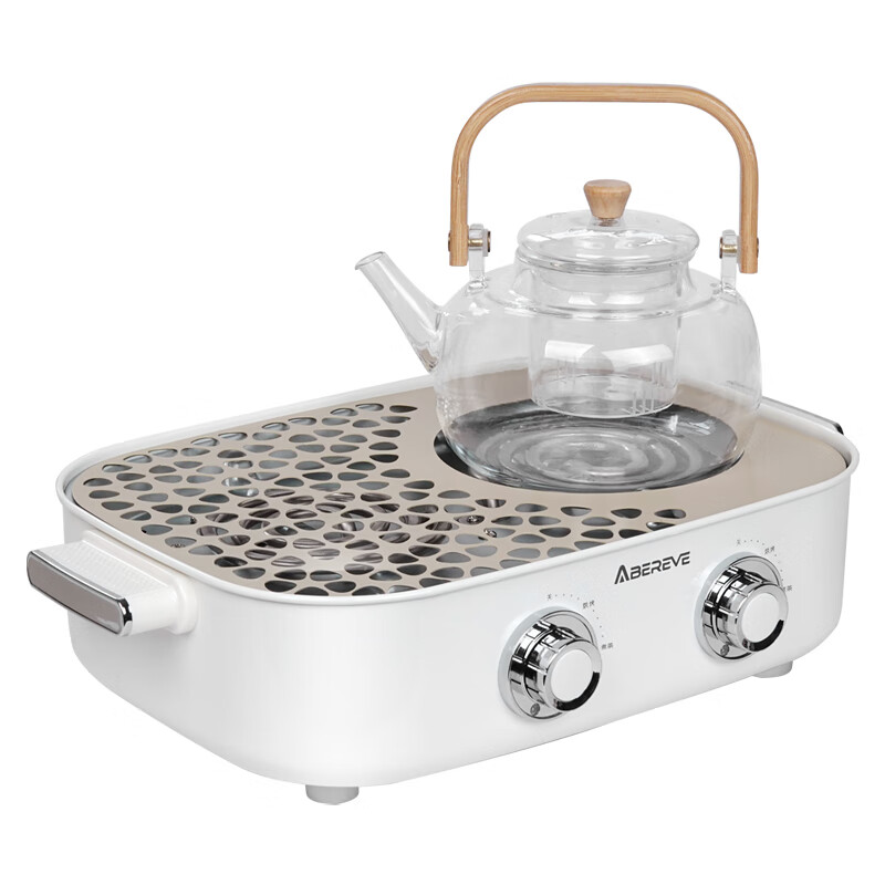 艾贝丽 多功能围炉煮茶器 ABL-WL808 乳白色高清大图