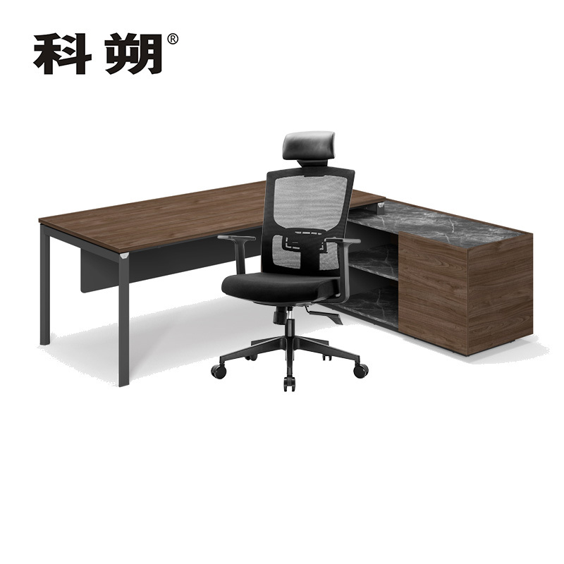 科朔 办公桌老板桌经理桌现代班台经理桌板式班台桌 2.3米 KSD2374T