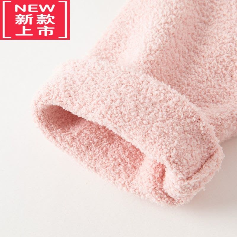 可莉允儿童毛衣女童针织衫2022冬季新款宝宝雪尼尔套头衫上衣图片