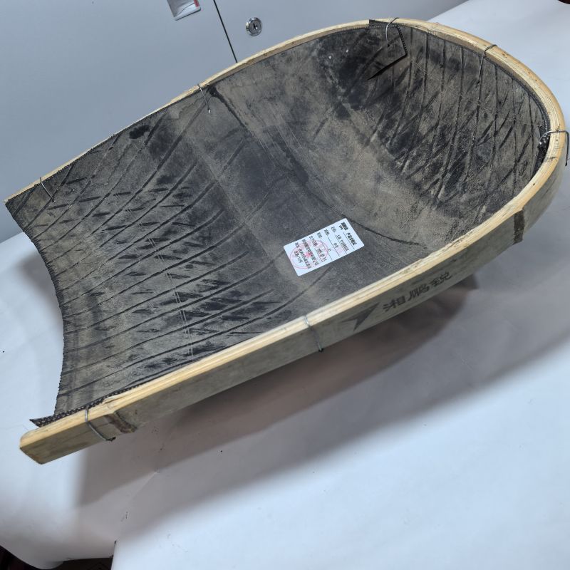 湘鹏锐 土箕 竹边橡胶底 中号 个高清大图