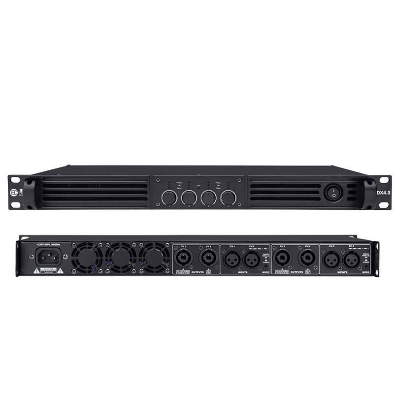 惠度(HuiDu)DX4.3专业四通道300W*4数字纯后级功放(销售单位:台)高清大图