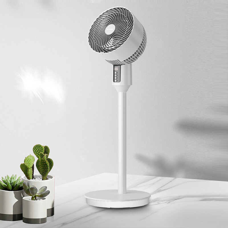 艾美特airmate遥控落地循环扇电风扇落地家用对流风扇白色fa18rd36