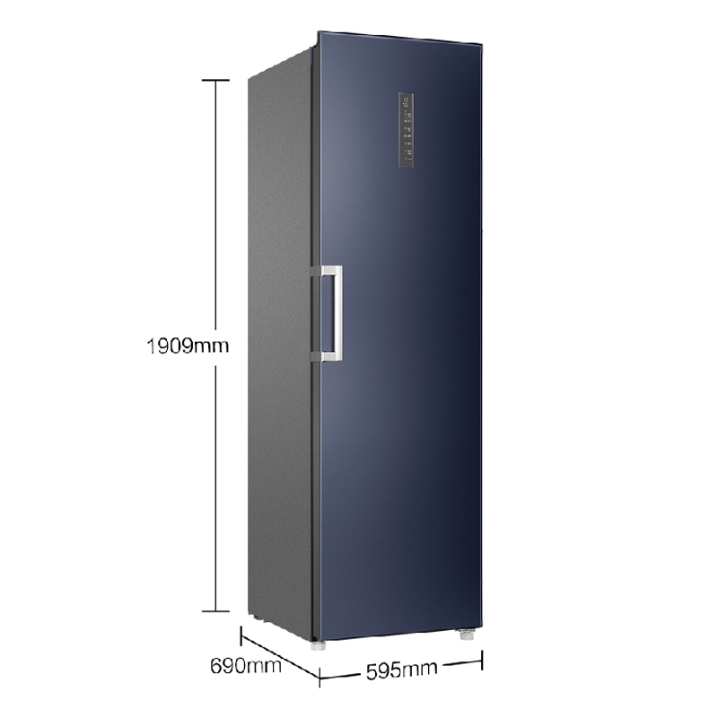 Haier/海尔立式冰柜家用风冷无霜冷冻冷藏柜电脑温控全温区侧开门母乳保鲜转换冷冻柜BD-332WGHS9B8U1