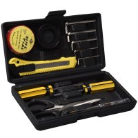 喜得成XDC6008-2工具箱装多功能五金维修工具箱家庭迷你8件套家用组合