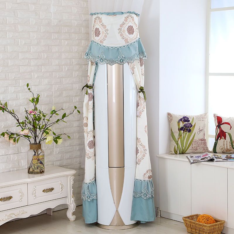 送遥控器罩格力i铂i酷柜机专用空调罩套立式圆形圆柱防尘罩蝴蝶飞飞