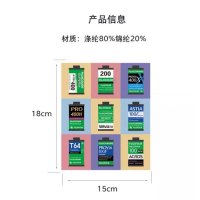 富士(FUJIFILM)官方周边配件 复古飞艇帆布袋 飞艇气球 相框 樱花肩带 徽章 胶卷擦镜布