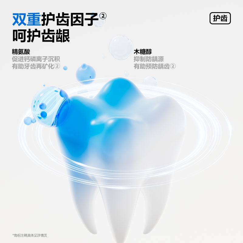 参半清新沁香牙膏 劲爽薄荷味 100g高清大图