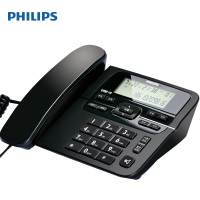 飞利浦(PHILIPS)CORD118电话机座机/固定电话/办公家用/来电显示 双接口 免电池GH