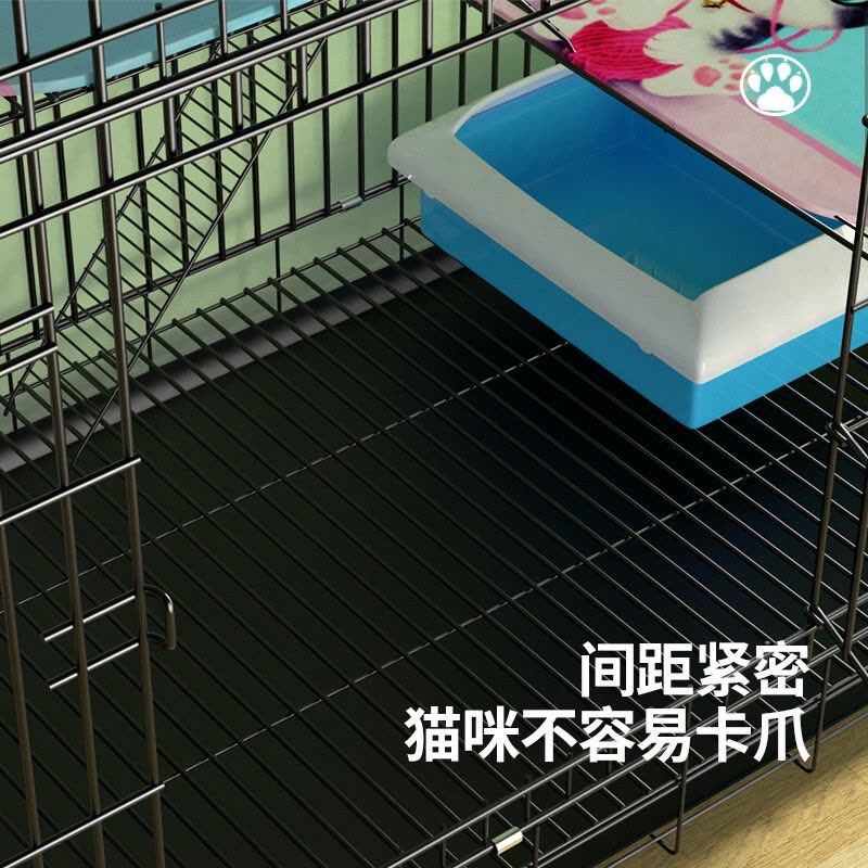 猫笼加粗可折叠猫笼子大号家用猫别墅双层三层四层猫舍猫窝猫产房猫咪用品图片