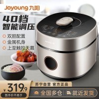 九阳(Joyoung)电压力锅家用高压锅6升多功能电饭煲3-6人双球胆智能预约触屏压力调节煮饭煲汤压力煲Y-60A7 Q