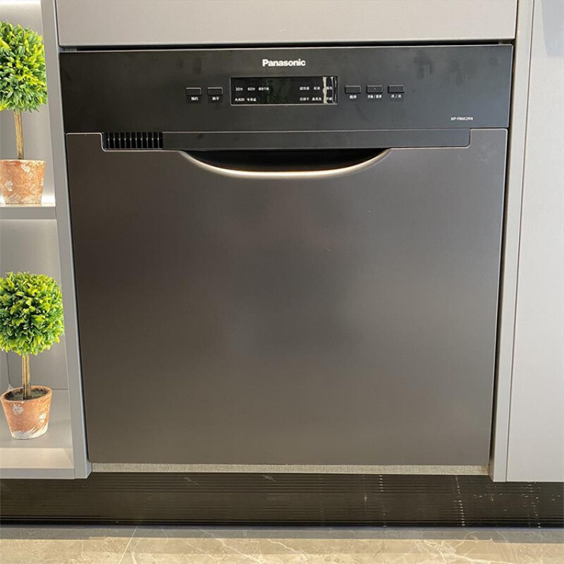 松下(panasonic)家用嵌入式洗碗机np-f86k2rn 抽屉式8套洗碗机 独立