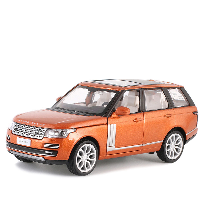 彩珀路虎揽胜越野车suv合金车模型陆虎极光金属仿真儿童玩具汽车路虎