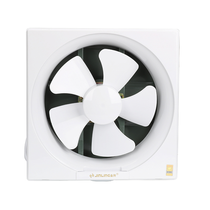 排气扇10寸厨房卫生间换气扇抽油烟排风家用强力窗式抽风机方8寸金属