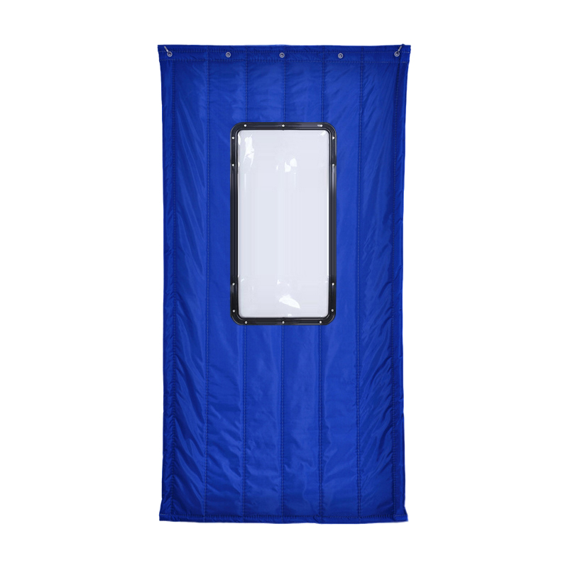 天空桥 棉门帘 MML-120宝蓝色40*80cm六层棉 平方米高清大图