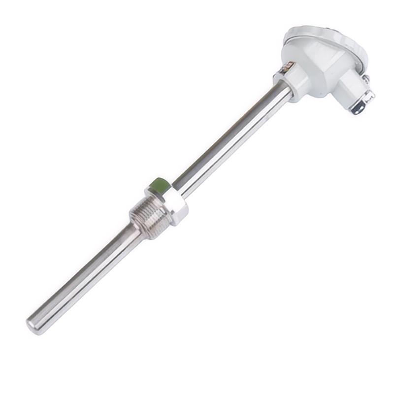 热电偶 (定制)K型 WRN-130 直径8 长650 内置变送器 -50—800°C 4-20mA 单位:个高清大图