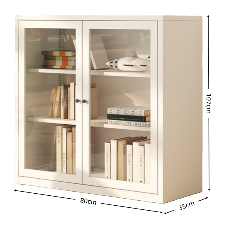 智叶舟矮柜通玻800*350*1070mm台高清大图