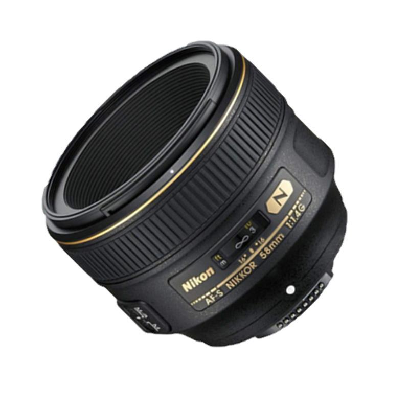 店保五年/尼康 AF-S 58mm f/1.4G 全画幅人像定焦单反镜头原装 58 1.4g 全新港版高清大图