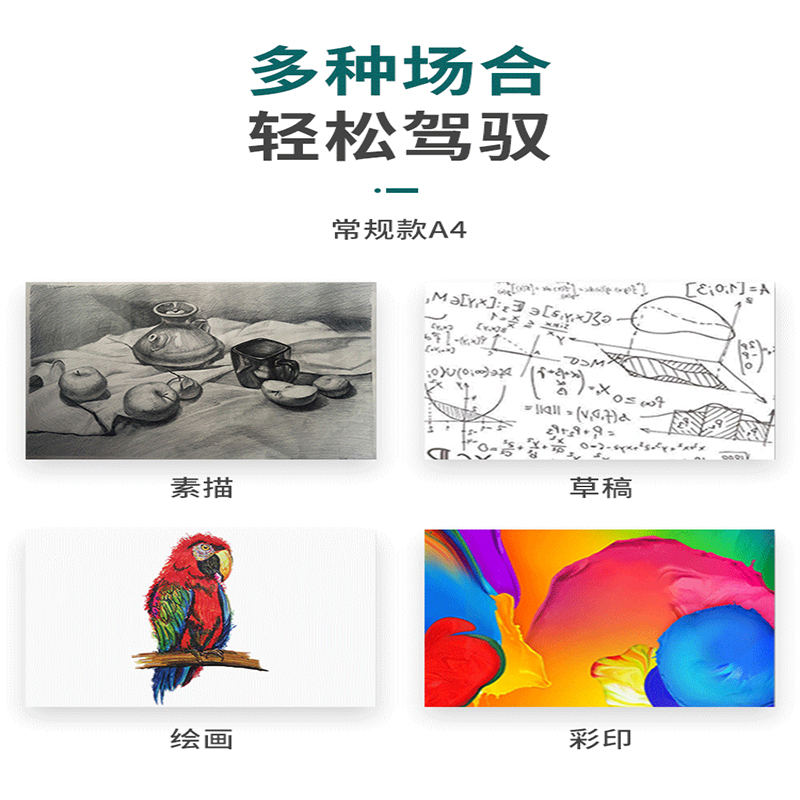 威尔A3 80g复印纸 4包/箱 500张/包 2000张/箱高清大图
