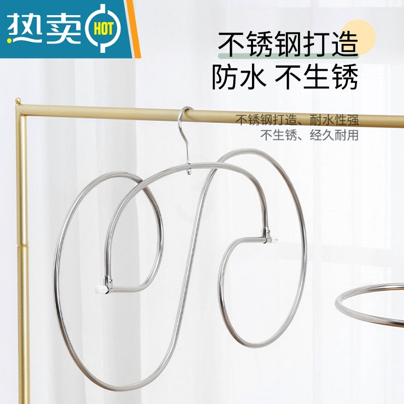 XIANCAI晒被套器 凉被单专用晒架圆形螺旋式 晾床单被罩被子加单晾加N高清大图