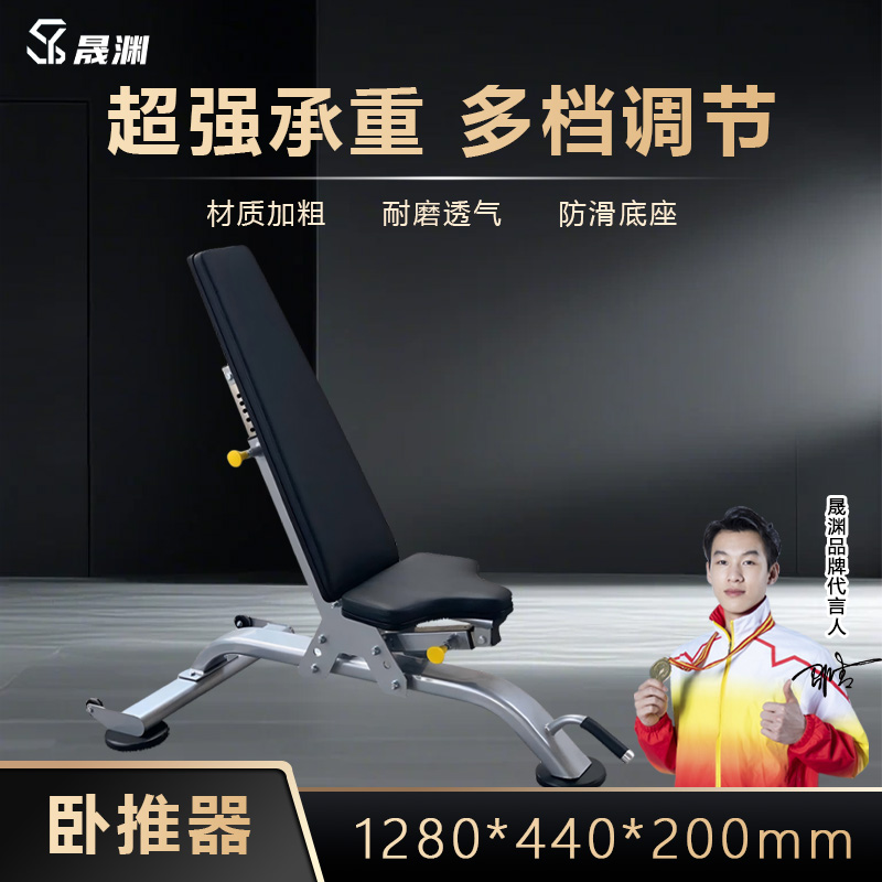 晟渊 商用健身房设备多重可调节哑铃凳练习椅 YZYL325