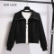 NEW LAKE今年流行娃娃领小香风棒球服外套女初冬加绒2024春秋新款夹克