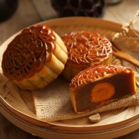 宏远月饼 广式月饼 加头单黄红莲蓉 中秋月饼礼盒 700g精装铁盒 精装铁盒装