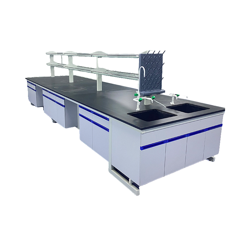 鑫导 实验室工作台 SYT61-钢木中央台定制 米高清大图