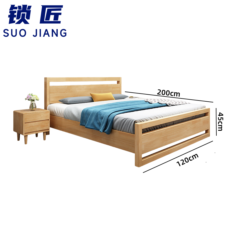 锁匠木 质床高清大图