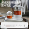 0.8L(壶+杯+茶盘)喷淋煮茶 苏泊尔(SUPOR) 养生壶煮茶器煮茶壶电水壶热水壶烧水壶电热水壶迷你玻璃花茶壶黑茶
