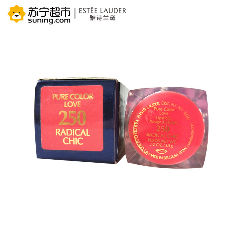 雅诗兰黛(Estee Lauder)恋爱唇膏 3.5g 250-Radical chic狂热 丝绒哑光口红滋润保湿
