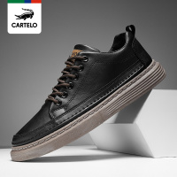 线下专柜同款卡帝乐鳄鱼cartelo新款百搭男鞋皮鞋板鞋休闲鞋问答