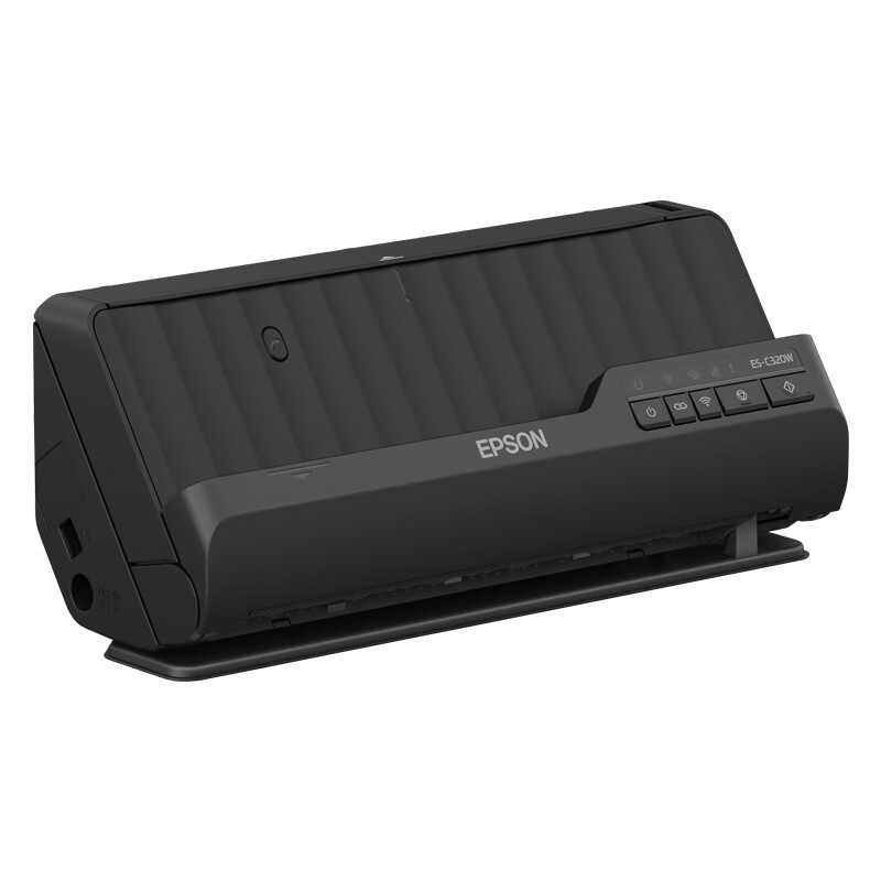爱普生(EPSON)ES-C320W A4馈纸式扫描仪30ppm 紧凑U型双面高速高清自动连续扫描无线wifi