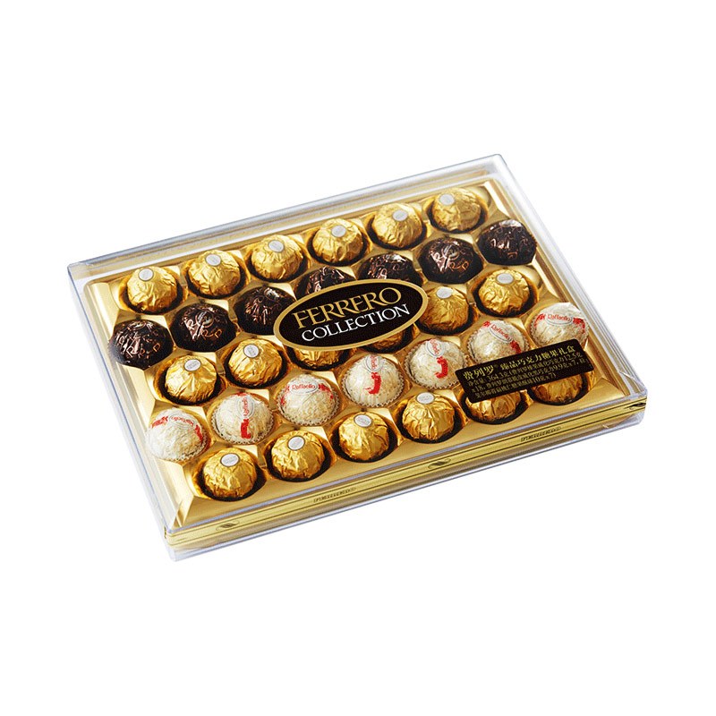 ferrerocollection费列罗臻品糖果巧克力32粒礼盒装3643克厂商直送