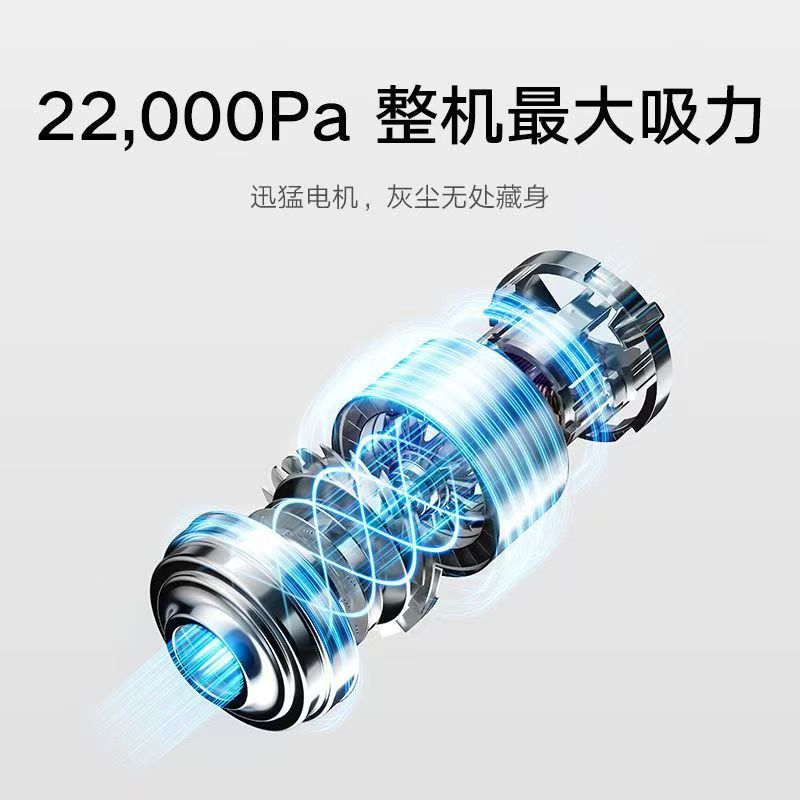 米家轻量吸尘器家用无线大吸力小型除尘机多功能长续航手持除尘器高清大图