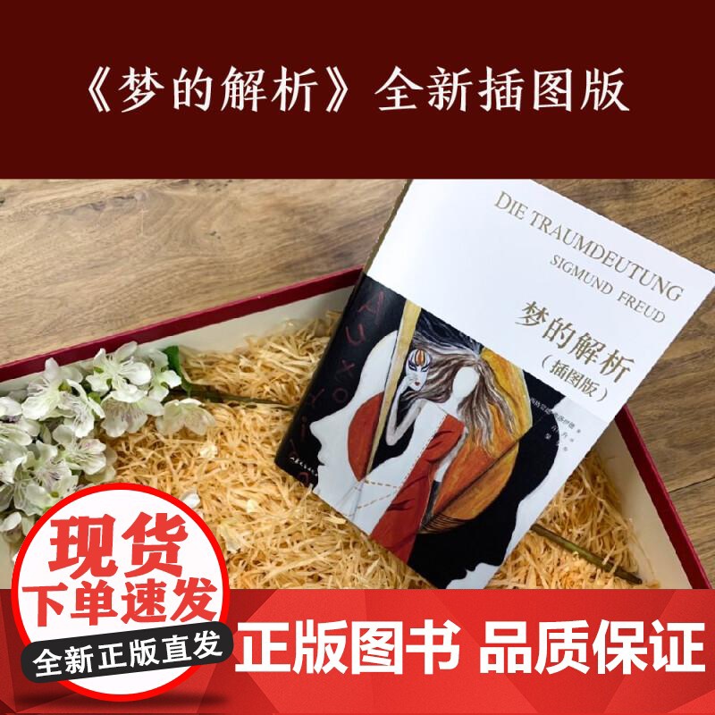 梦的解析 佛洛依德 心理学 2019全新手绘版 果麦经典 心理学入门名作 德文直译 101幅超大全彩手绘图 果麦文化高清大图