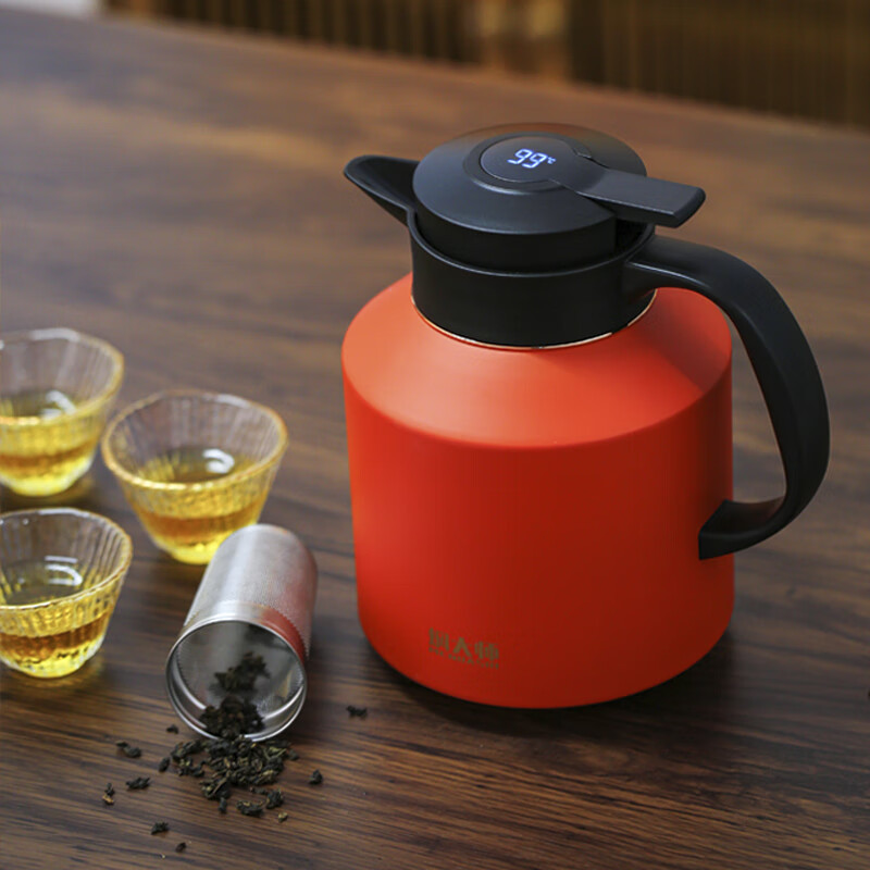 焖大师(MENDASHI) MT1700焖壶组合套装 礼盒保温套装 公道杯高硼硅玻璃陈皮黑茶普洱1700ML高清大图